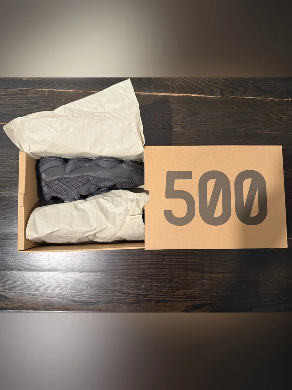 YEEZY 500 Utility Black Sneakers NWB